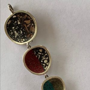 Artisan Craft Sterling Silver 5 Piece Pendant